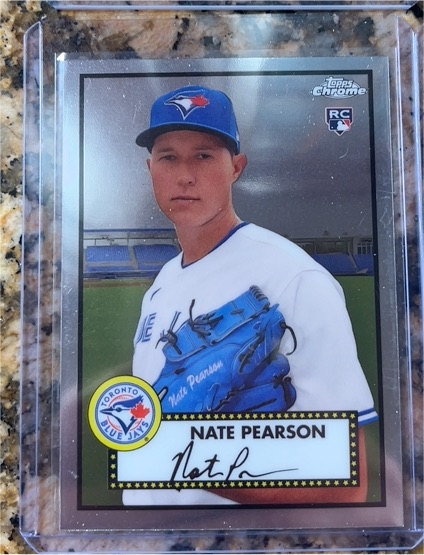 2021 Topps Chrome Platinum Anniversary #12 Nate Pearson — front