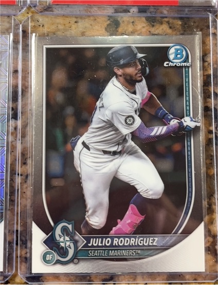 2025 Bowman Chrome #66 Julio Rodríguez — front