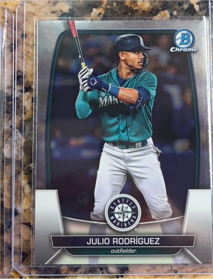 2023 Bowman Chrome #81 Julio Rodriguez — front