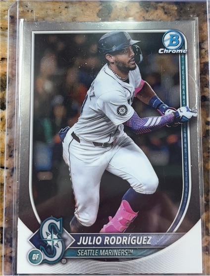 2025 Bowman Chrome #66 Julio Rodriguez — front