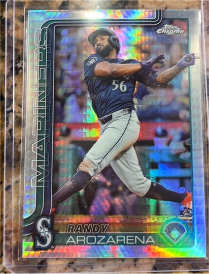 2025 Topps Chrome #164 Randy Arozarena — front