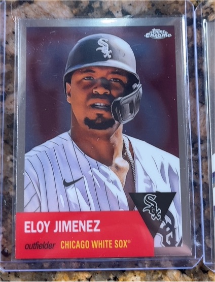 2022 Topps Chrome Platinum Anniversary #230 Eloy Jimenez — front
