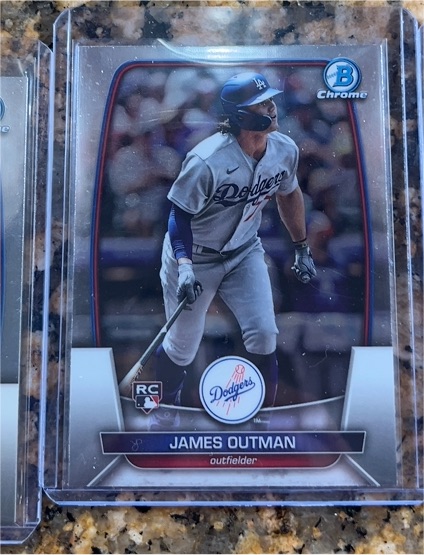 2023 Bowman Chrome #68 James Outman — front