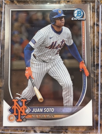 2025 Bowman Chrome #22 Juan Soto — front