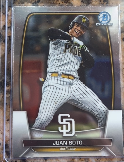 2023 Bowman Chrome #96 Juan Soto — front