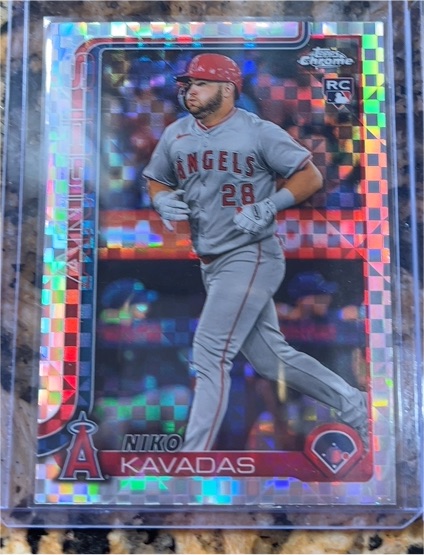 2025 Topps Chrome #20 Niko Kavadas — front