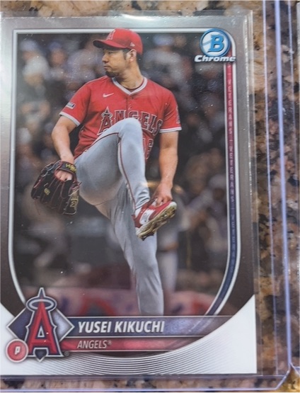 2025 Bowman Chrome #5 Yusei Kikuchi — front
