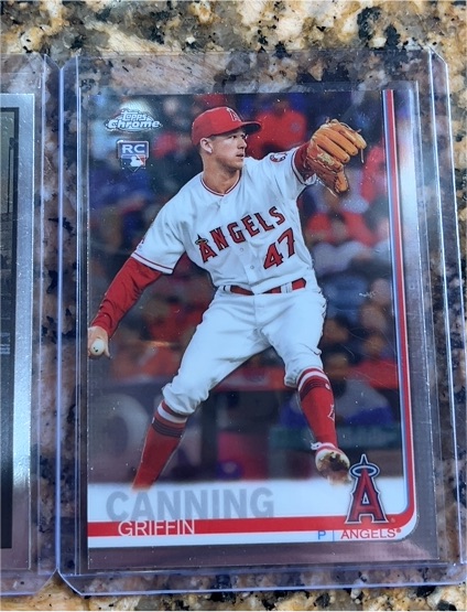 2019 Topps Chrome Update #31 Griffin Canning — front