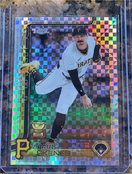 2025 Topps Chrome #300 Paul Skenes — front