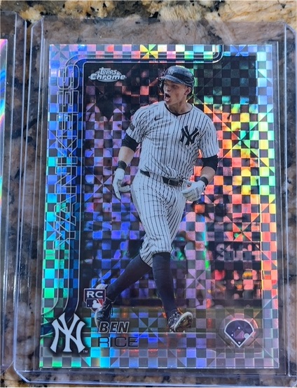 2023 Topps Chrome Pro Debut #Ben Rice — front