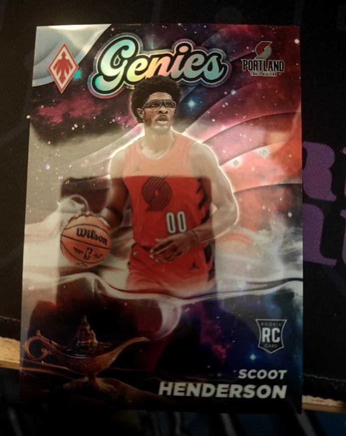 2023-24 Panini Phoenix Genies #18 Scoot Henderson — front