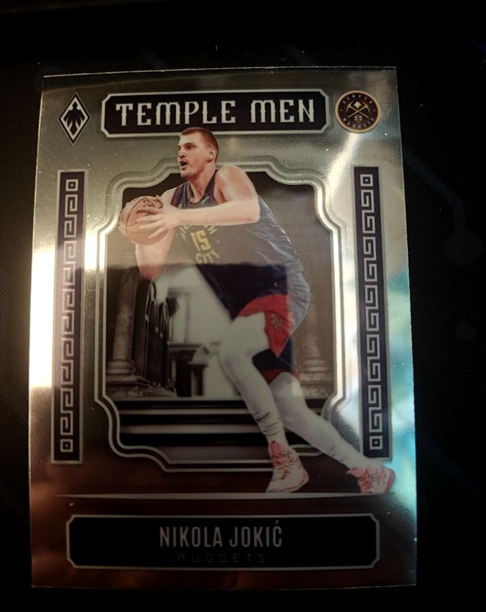 2023-24 Panini Phoenix #15 Nikola Jokic Temple Men — front