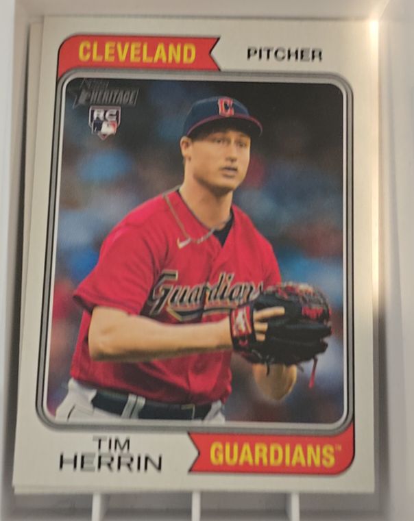 2023 Topps Heritage #639 Tim Herrin — front