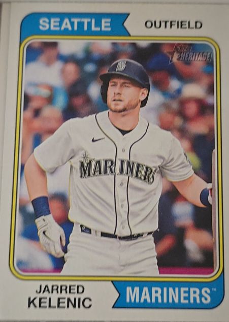 2023 Topps Heritage #513 Jarred Kelenic — front