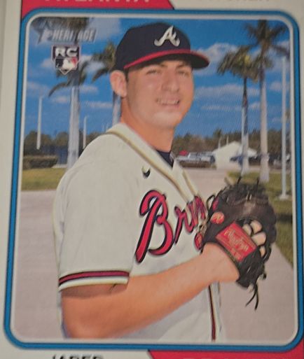 2023 Topps Heritage #526 Jared Shuster — front