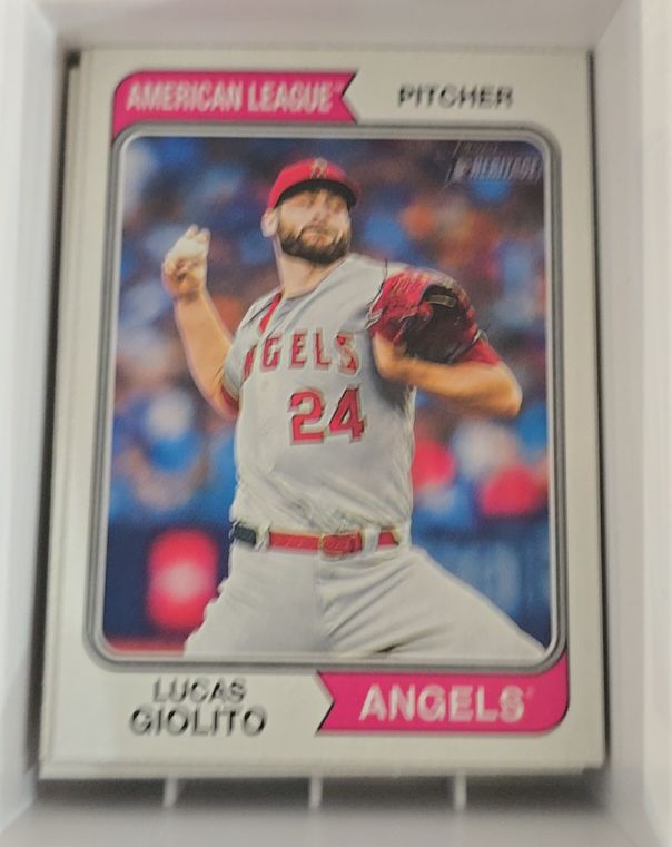 2023 Topps Heritage #620 Lucas Giolito — front