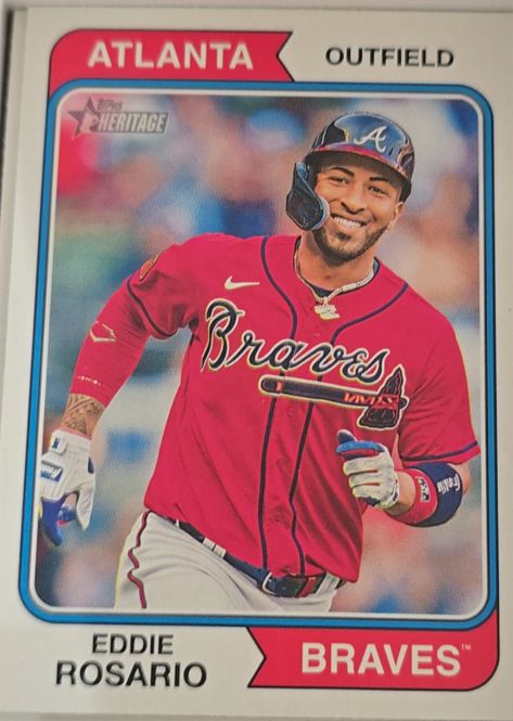 2023 Topps Heritage High Number #506 Eddie Rosario — front