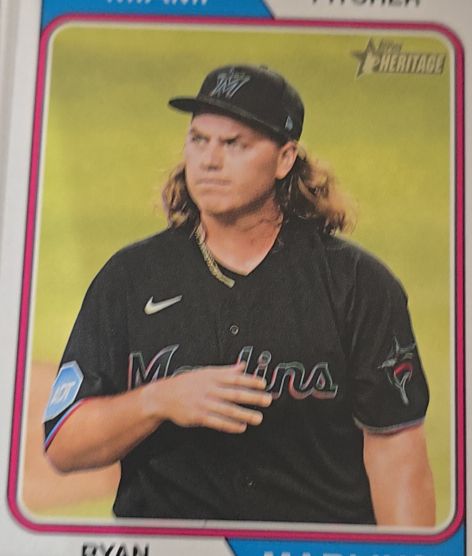 2023 Topps Heritage High Number #632 Ryan Weathers — front