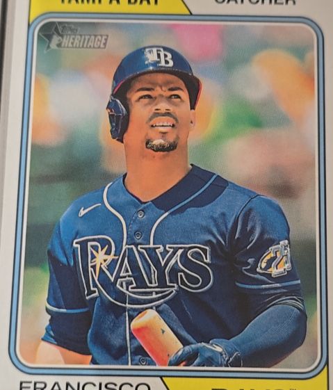 2023 Topps Heritage #592 Francisco Mejia — front