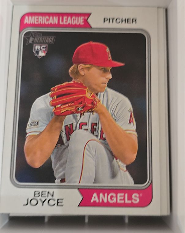 2023 Topps Heritage #722 Ben Joyce — front