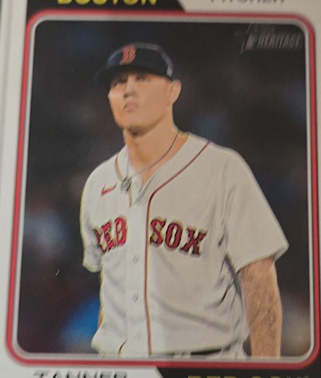2023 Topps Heritage #593 Tanner Houck — front