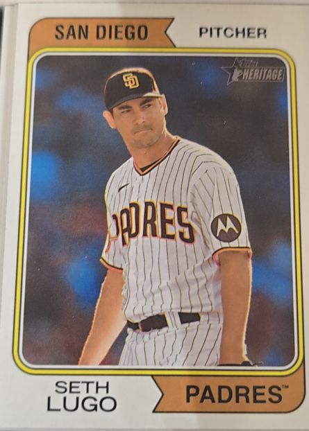 2023 Topps Heritage #646 Seth Lugo — front