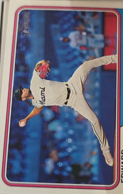 2023 Topps Heritage High Number #695 Sandy Alcántara — front