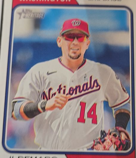 2023 Topps Heritage #657 Ildemaro Vargas — front
