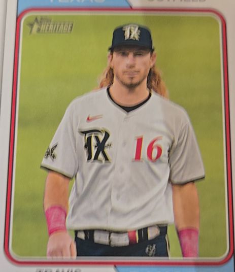 2023 Topps Heritage High Number #678 Travis Jankowski — front