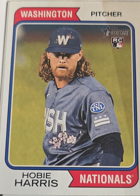 2023 Topps Heritage #651 Hobie Harris — front