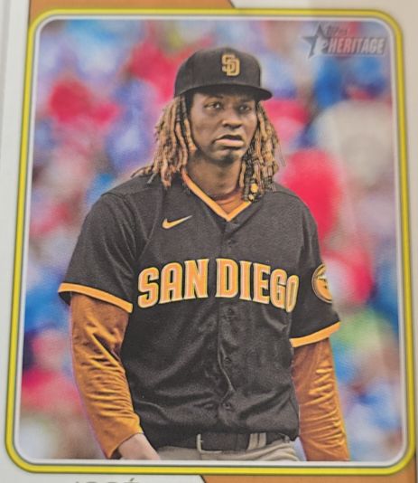2023 Topps Heritage #642 Jose Urena — front