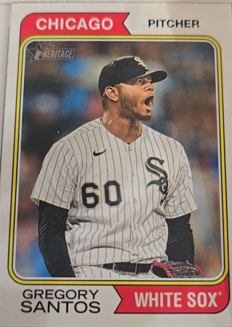 2023 Topps Heritage High Number #680 Gregory Santos — front