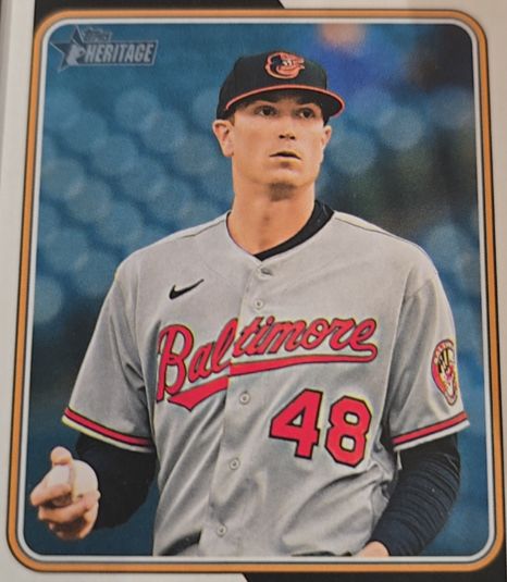 2023 Topps Heritage #654 Kyle Gibson — front