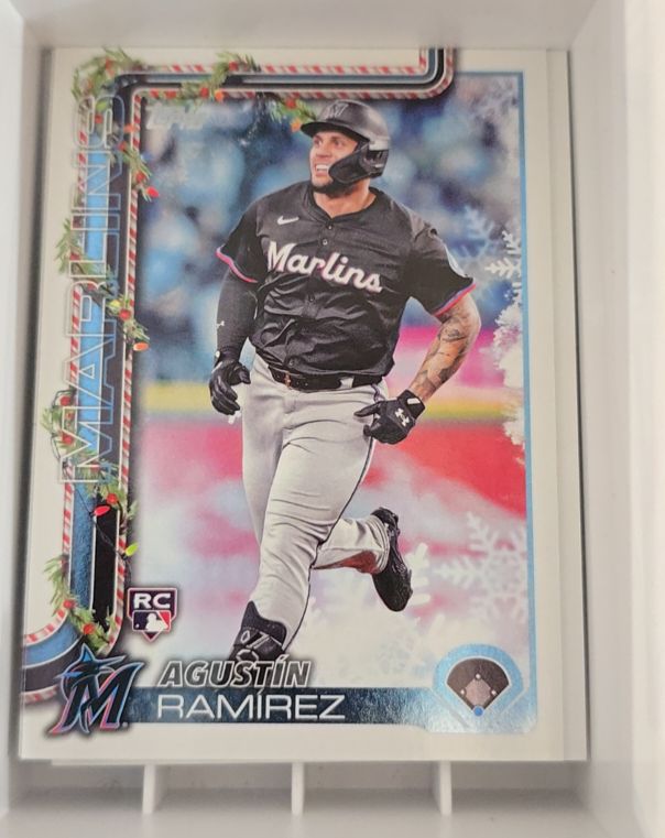 2025 Topps Holiday #H19 Agustin Ramirez — front