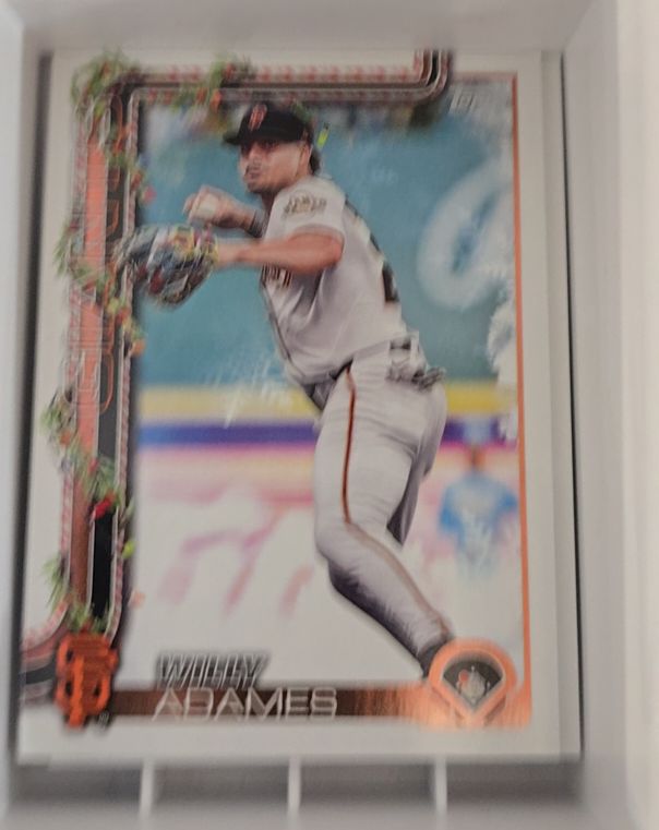 2025 Topps Holiday #H110 Willy Adames — front