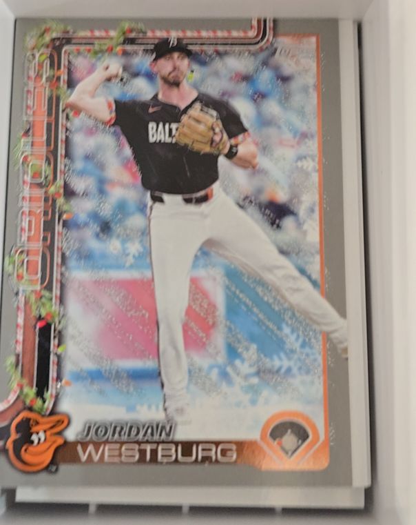 2025 Topps Holiday #H58 Jordan Westburg — front