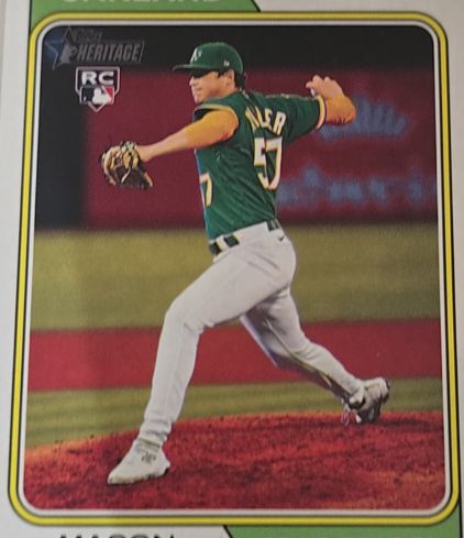 2023 Topps Heritage #510 Mason Miller — front