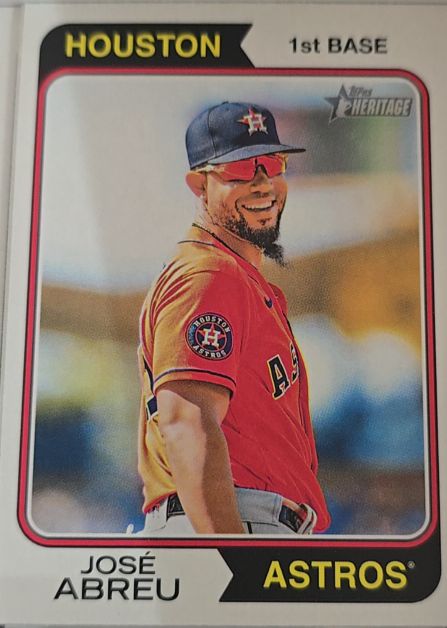 2023 Topps Heritage #559 José Abreu — front