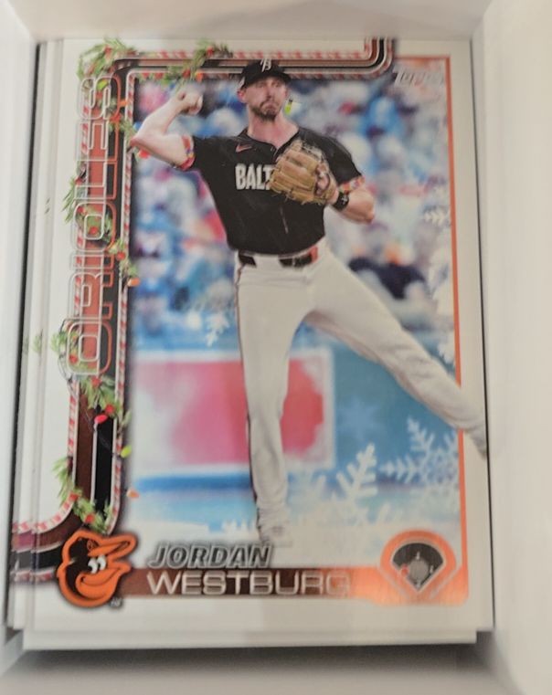 2025 Topps Holiday #H58 Jordan Westburg — front