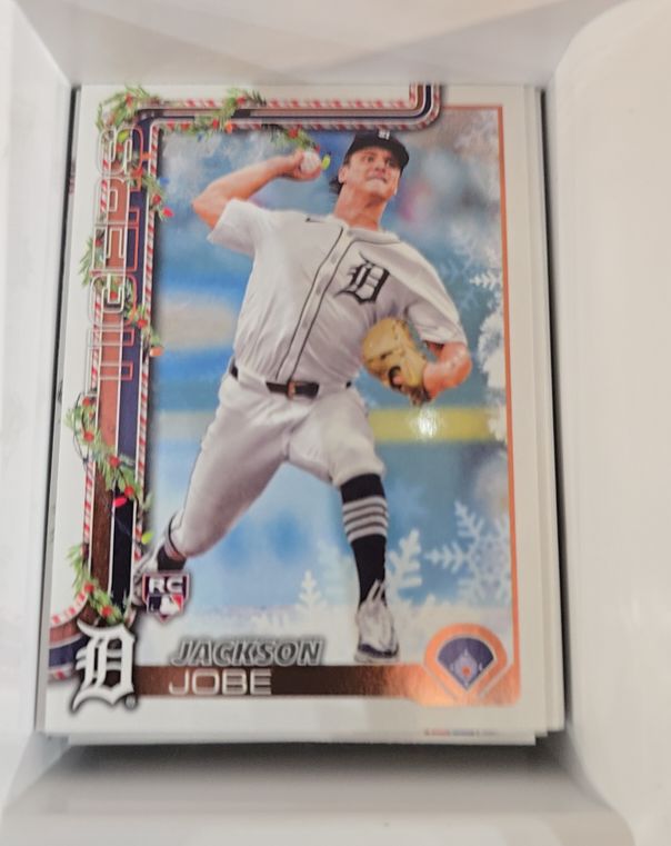 2025 Topps Holiday #H160 Jackson Jobe — front