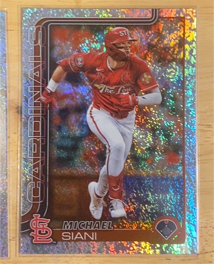 2025 Topps Series 1 #289 Michael Siani — front