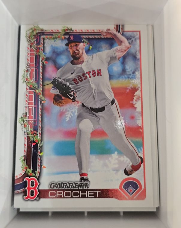 2025 Topps Holiday #H22 Garrett Crochet — front