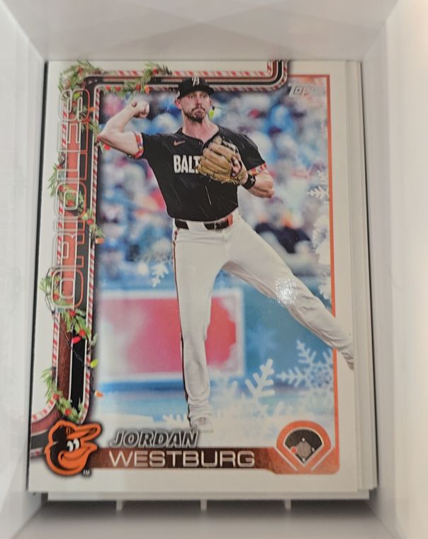 2025 Topps Holiday #H58 Jordan Westburg — front