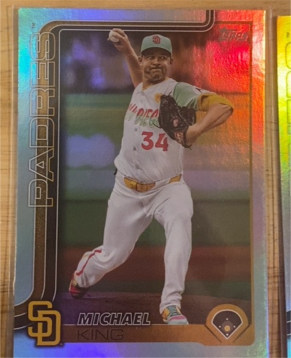 2025 Topps Series 1 #195 Michael King — front