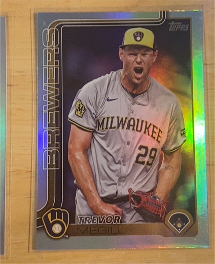 2025 Topps Series 1 #28 Trevor Megill — front
