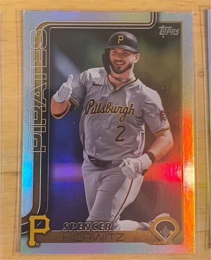 2025 Topps Chrome #243 Spencer Horwitz — front
