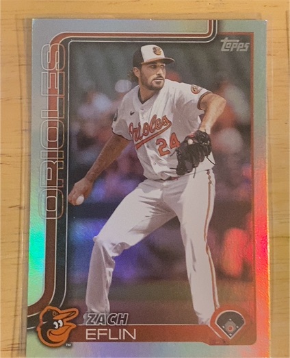 2025 Topps Series 1 #188 Zach Eflin — front