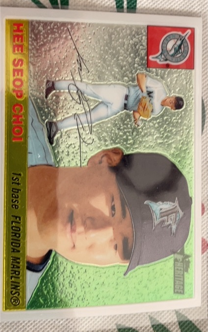 2004 Topps Heritage Chrome #THC96 Hee Seop Choi — front