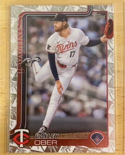 2025 Topps Series 1 #12 Bailey Ober — front
