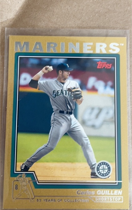 2006 Topps #8 Carlos Guillen — front